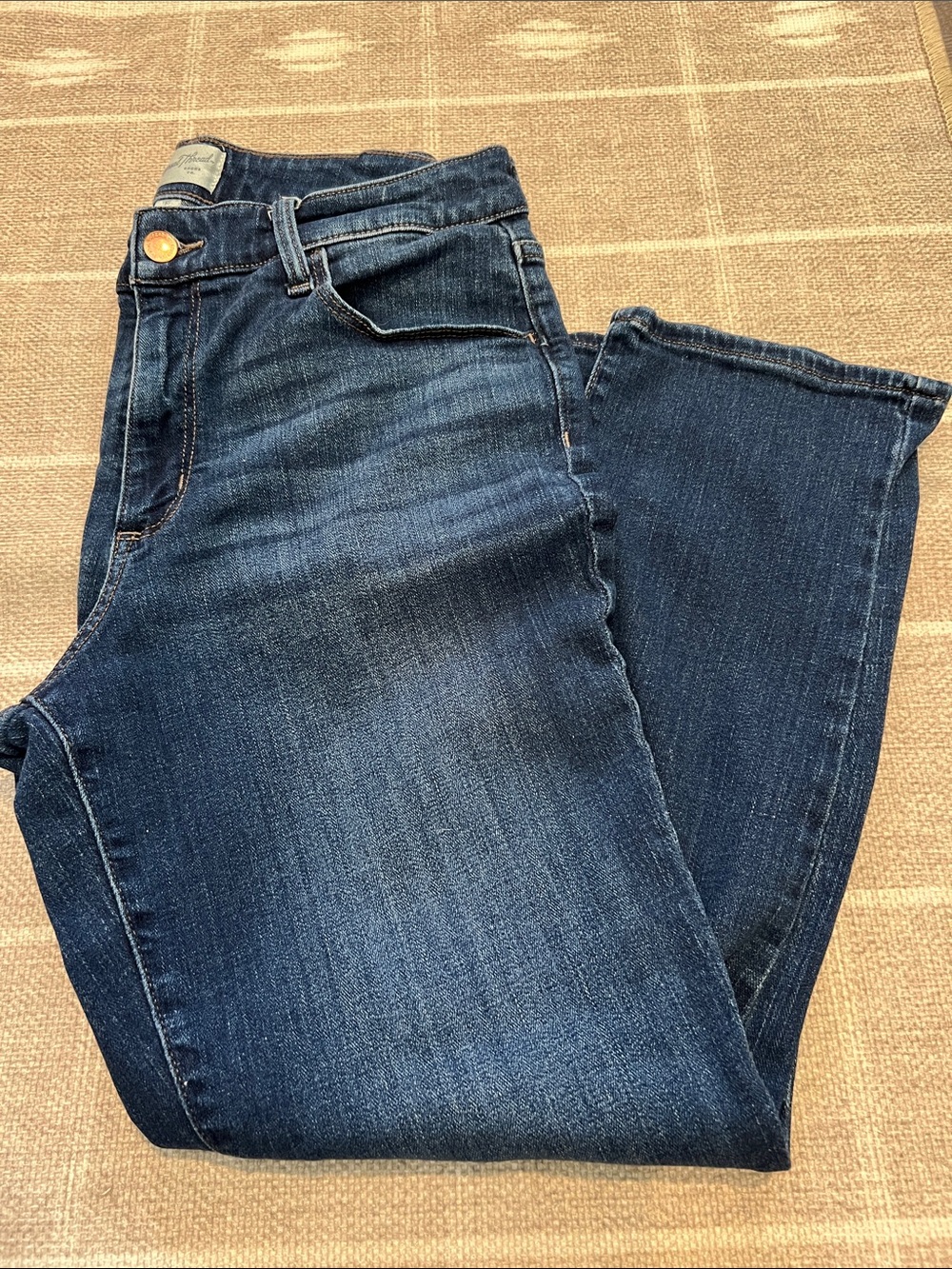 Universal Thread Dark Blue Straight Leg Jeans